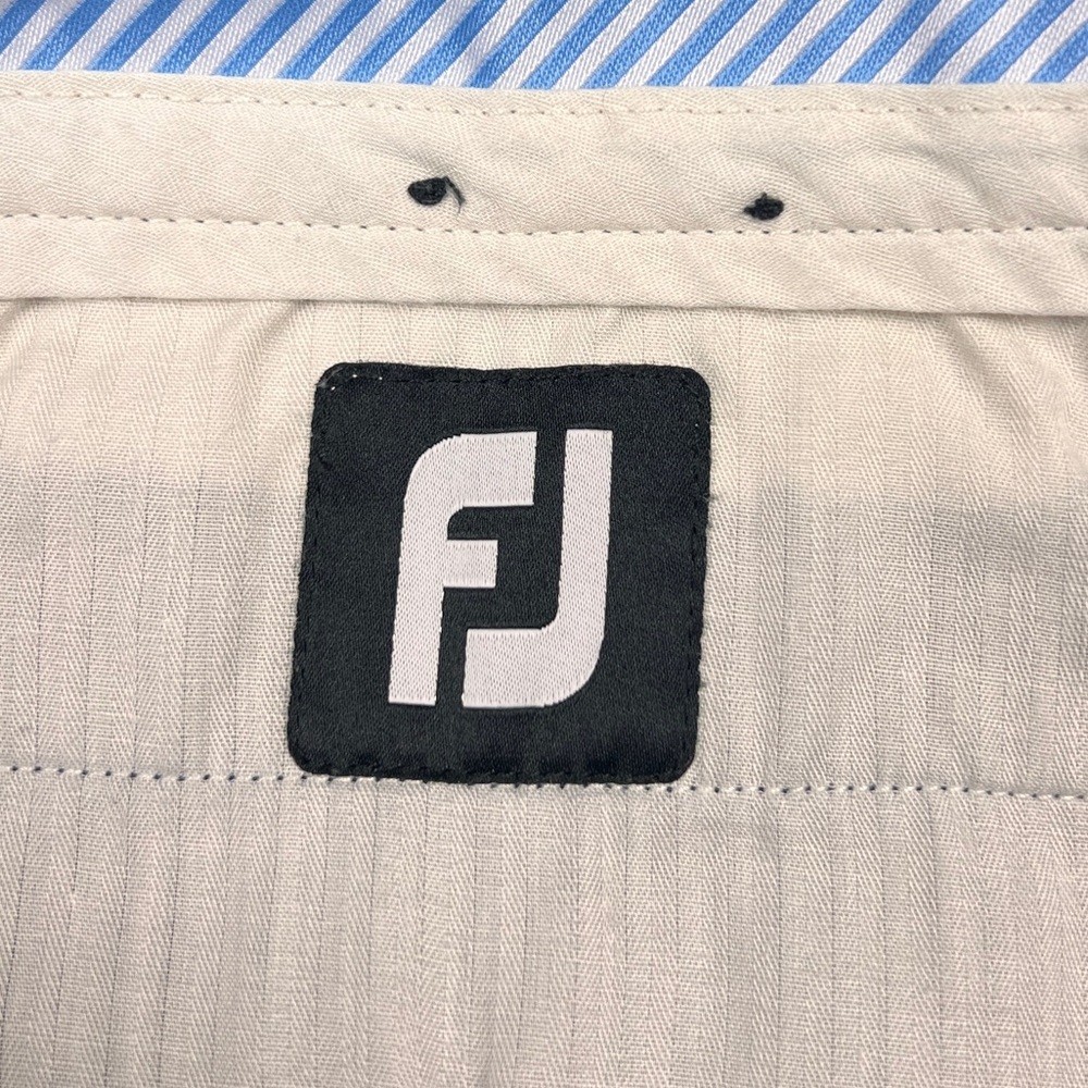 FootJoy FJ Golf Pants Mens 34x30 Navy Blue Performance Stretch Straight Leg - Picture 7 of 13